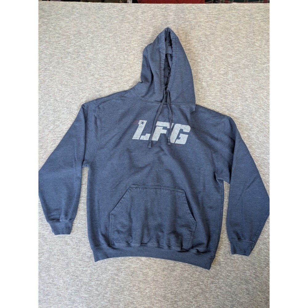 Chowdaheadz LFG New England Patriots Hoodie Blue Sweatshirt Sz XL Let's Go NFL